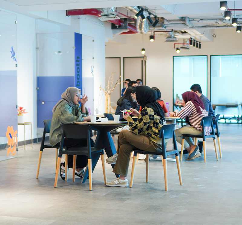 Kreador coworking space for freelancers and startups in South Jakarta